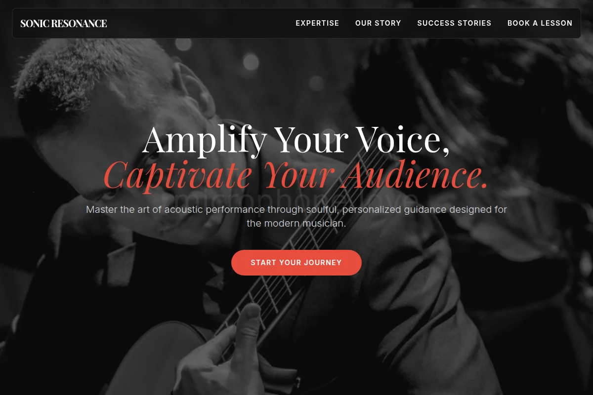 Acoustic Music Lesson