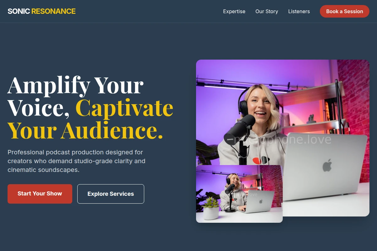 Studio Podcast Production
