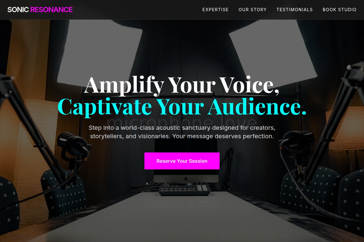 Master Podcast Studio