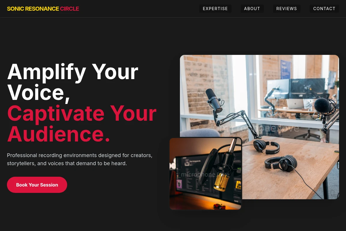 Condenser Podcast Studio