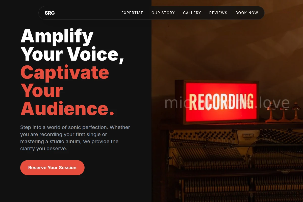Audio Recording Studio