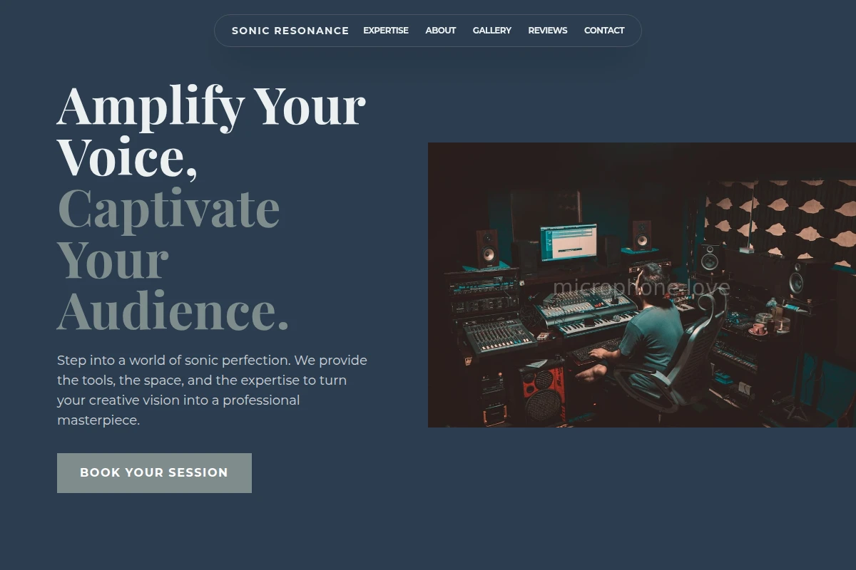 Interface Recording Studio