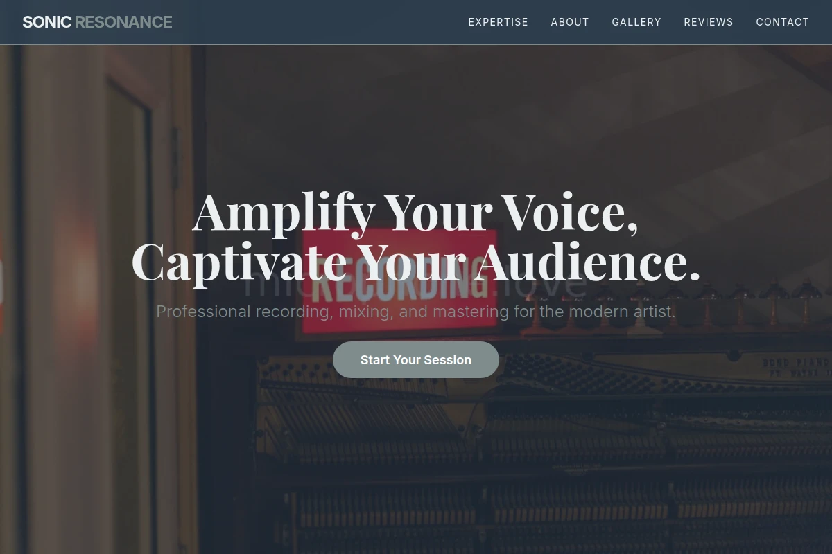 Amplifier Recording Studio