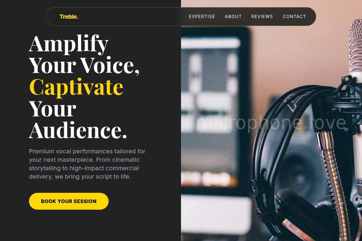 Treble Voiceover